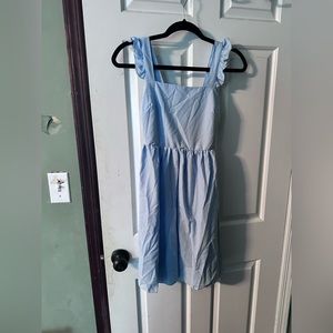 Blue sun dress